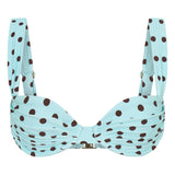 Rhodes Blue Polka - Top