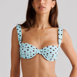 Rhodes Blue Polka - Top