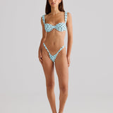 Rhodes Blue Polka - Bottom